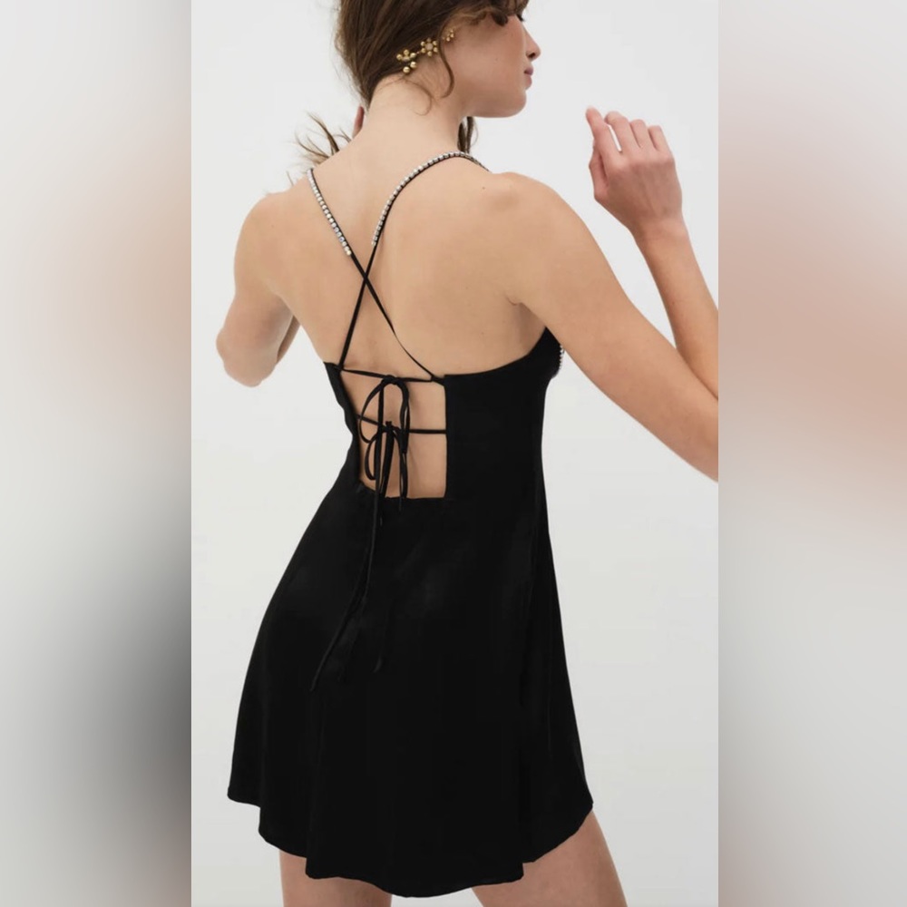 NEW For Love & Lemons; Elora Mini Dress - Picture 3 of 4